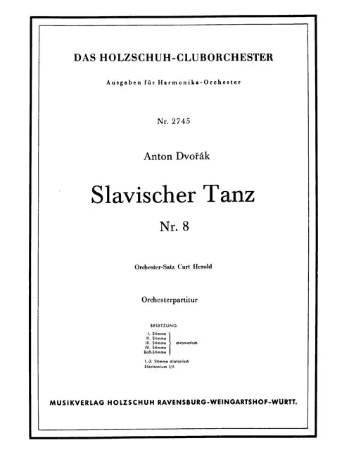 Slavischer Tanz Nr. 8